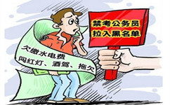 参加公务员考试政审不通过都是失信黑名单惹的祸